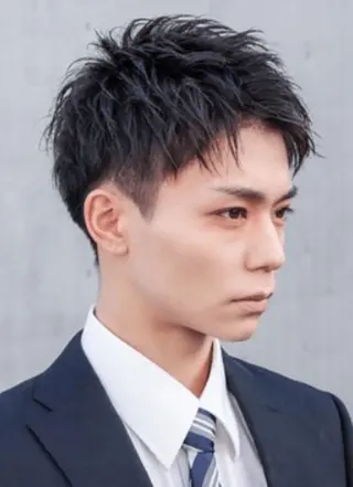 ショート メンズ 心cocoro RISAのヘアスタイル