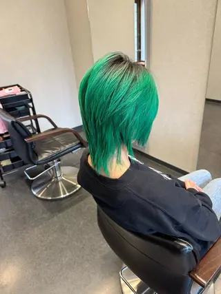 ショート 髪質改善⚡️カラー 🍀武久 誠🍀のヘアスタイル
