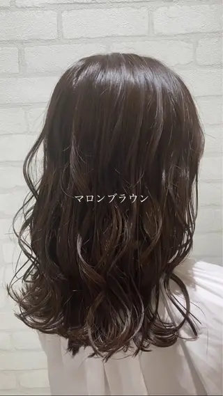 セミロング 北田 瑠人のヘアスタイル