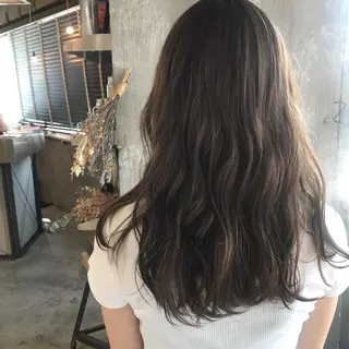ロング kiyono ⭐︎ダブルカラーのヘアスタイル
