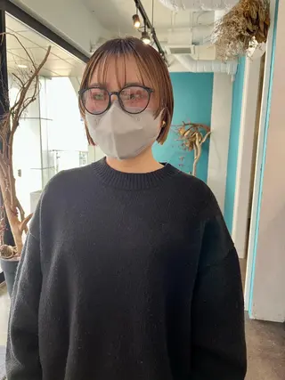 ショート 宮腰 瑠果のヘアスタイル