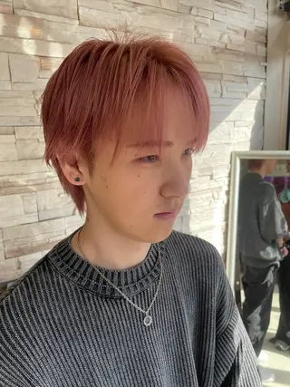 カラー メンズ 川端 萌那のヘアスタイル