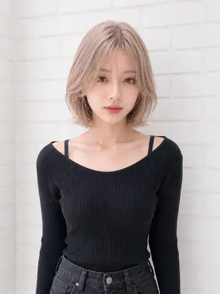 ショート カラー 【韓国風特化】 池田一之のヘアスタイル