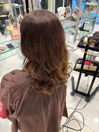 パーマ 比嘉 悠人のヘアスタイル