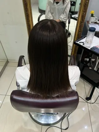 ミディアム カラー LiNa ヘアカラー🪴のヘアスタイル