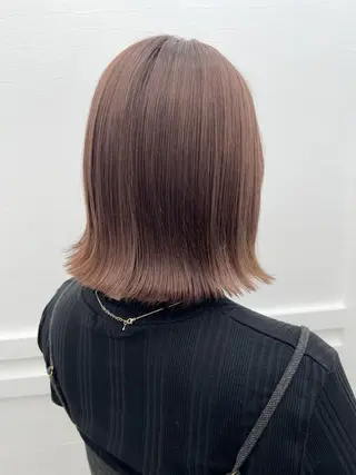 ミディアム YURAGI🤍 SAEのヘアスタイル