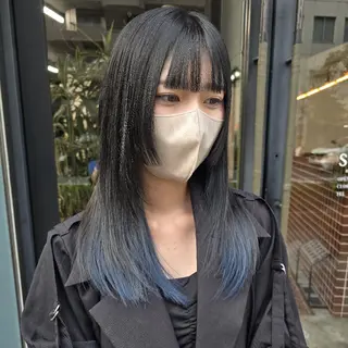 ロング カラー ハヤシ マユ ✂ 府中美容室のヘアスタイル
