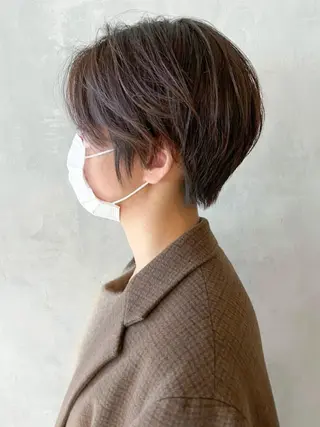 ショート カラー ITbyALBUM 松戸のヘアスタイル