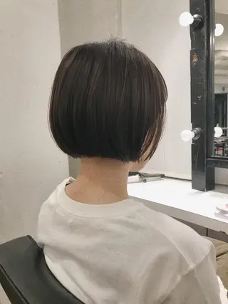 ショート 代官山 ボブヘアーのヘアスタイル