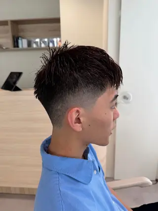 メンズ 山中 束真のヘアスタイル
