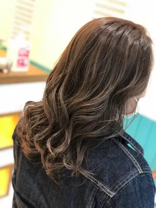 ロング カラー Snaly カラー特化ページのヘアスタイル