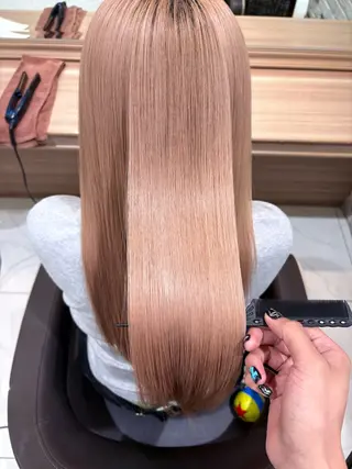 カラー メンズ 上里 梨恩のヘアスタイル