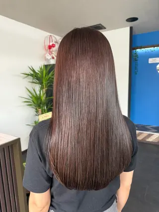 ロング カラー 谷口 優希のヘアスタイル