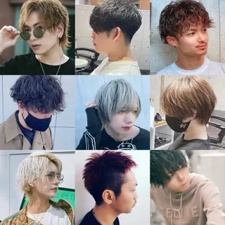 ショート カラー 💎ルフレ歌舞伎町 💎プルエクステのヘアスタイル