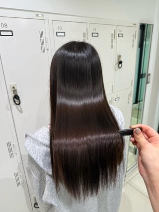 ロング パーマ 透明感ハイトーン/ 艶カラー☾みづきのヘアスタイル