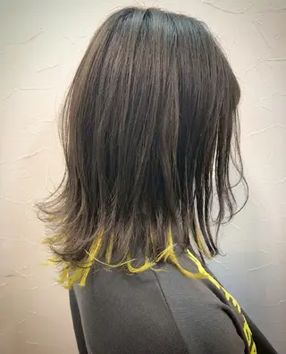ミディアム 古橋 瑞希のヘアスタイル