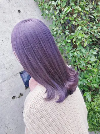 ロング カラー バレイヤージュ特化/ アキラのヘアスタイル