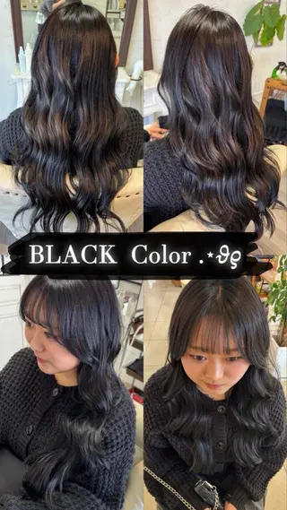 ロング eMu透明感カラー ちゅる髪yuki✩のヘアスタイル