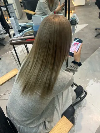 カラー 暖色ෆ透明感カラー 🩷cocoriのヘアスタイル