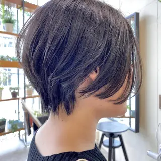 ショート カラー ヘアアレンジ 【ダメージレス施術】 【透明感】北村 拓也のヘアスタイル