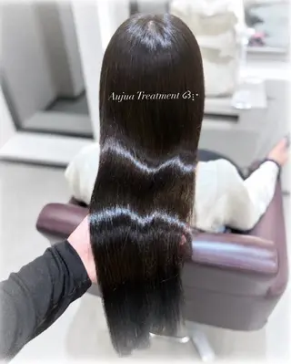 ロング 堤 陽菜のヘアスタイル