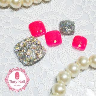 ネイル 💗🪽Tiary Nail🪽💗のネイルデザイン