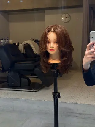 ロング 中野 こころのヘアスタイル