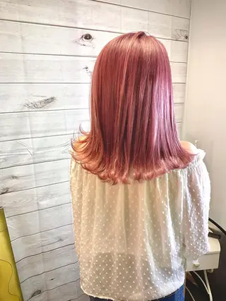 ミディアム 名駅★シールエクステ ☆ブリーチ★加藤のヘアスタイル