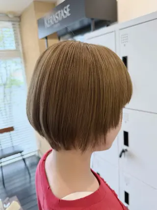 ショート 八木菜美 似合わせ/ニュアンスのヘアスタイル