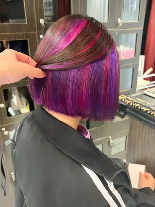 ショート 🫧ハイトーン/ ペールカラー🕊♡雛のヘアスタイル