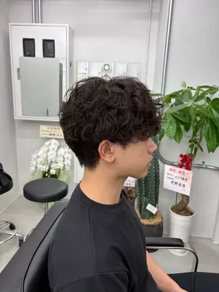 パーマ メンズ メンズパーマ特化 sayoのヘアスタイル