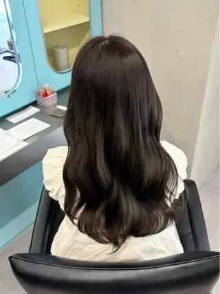 ロング kyon🎀 透明感カラー/西梅田のヘアスタイル