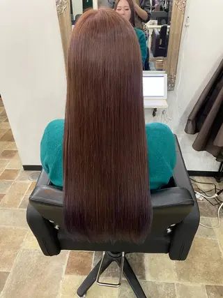 ロング カラー amphihair 高橋祐也のヘアスタイル