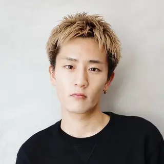 ショート カラー メンズ 渋谷 メンズカット 佐伯 将のヘアスタイル