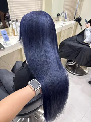 ロング カラー ヘアアレンジ 💟RINNA 艶カラー💟のヘアスタイル