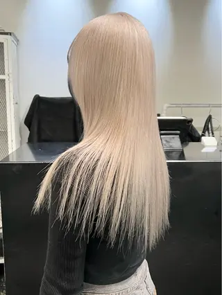 セミロング カラー HARU//原宿🤍 リピート率NO.1のヘアスタイル