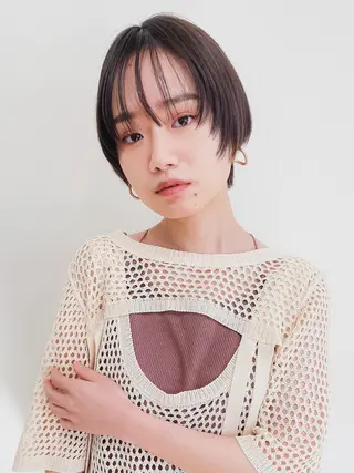ショート カラー BASSA 下井草店のヘアスタイル
