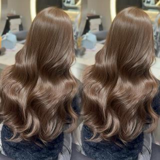 ロング 🤍naomi／ 韓国レイヤー🤍のヘアスタイル