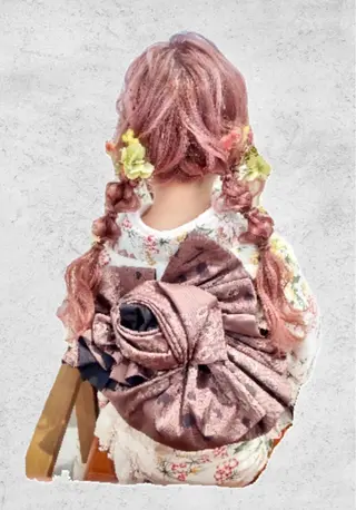 ロング ヘアアレンジ hair&make nookのヘアスタイル