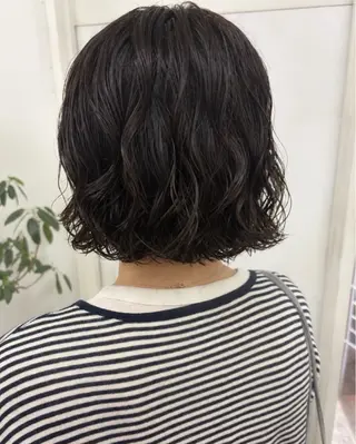 パーマ ふうか/天神 /パーマ/ボブのヘアスタイル