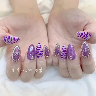 セミロング ネイルJaol 池袋のネイルデザイン