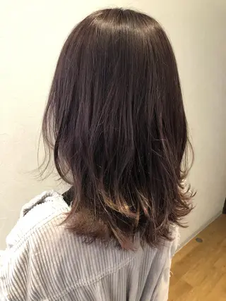 ロング カラー 奈良市/尼ヶ辻 谷川和也のヘアスタイル