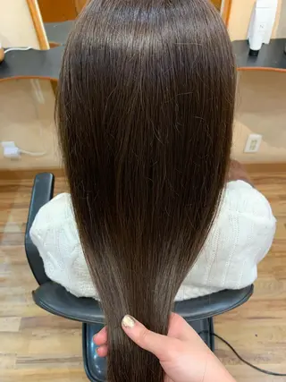 カラー matsuda rinaのヘアスタイル