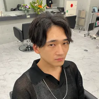 メンズ Endearing 🌟銀座のヘアスタイル
