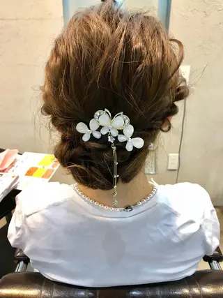 ヘアアレンジ メンズカットパーマ 似合わせカット 小林のヘアスタイル