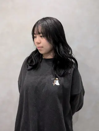 ロング カラー 髪質改善/ 上村旺武のヘアスタイル