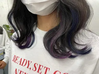 セミロング カラー 🧡艶髪/エクステ 🫧🧡YUKI❄️のヘアスタイル