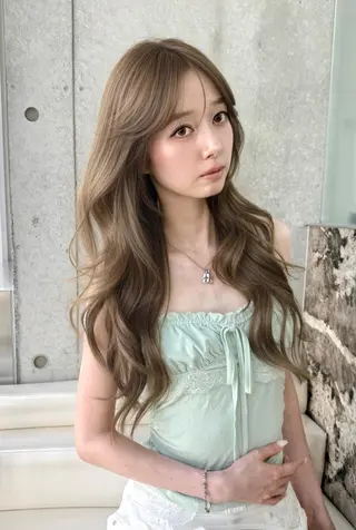 ロング GLROW IVY 大宮のヘアスタイル