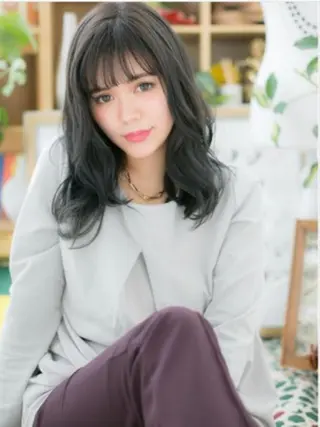 ロング カラー パーマ 🍀鶴貝 幸哉🍀のヘアスタイル