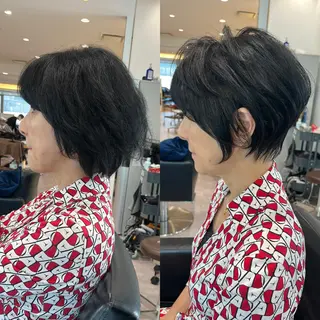 ショート 襟足でお悩みの方✂︎ くびれ職人ハシモトのヘアスタイル